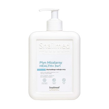 Snailmed Health 3w1, płyn micelarny dla każdego rodzaju skóry, 320 ml