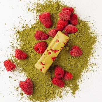 Fizi, Matcha + Raspberry Protein, baton proteinowy, 45 g