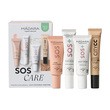Madara SOS Care 4-Step Skin Routine, zestaw łagodzących kosmetyków, odcień Light, 1 szt.