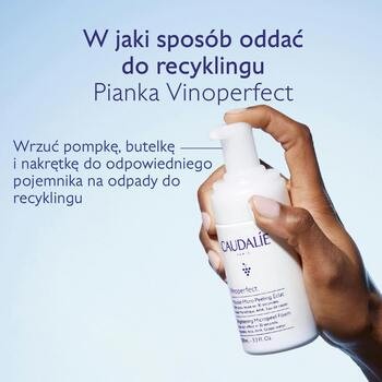 Caudalie Vinoperfect, mikropeelingująca pianka rozświetlająca, 50 ml