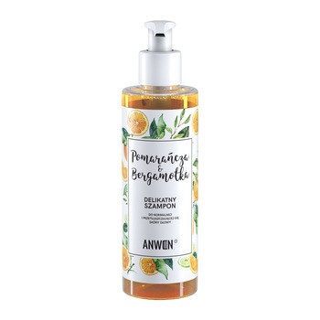 Anwen Pomarańcza i Bergamotka, delikatny szampon, 200 ml