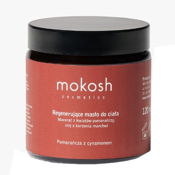 Mokosh, masło do ciała pomarańcza z cynamonem, 120 ml