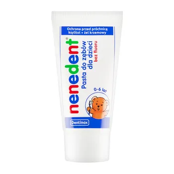 Nenedent pasta do zębów dla dzieci bez fluoru 50 ml [DENTINOX]