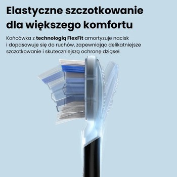Oclean Ultra Clean, końcówki do szczoteczki, białe, 2 szt.