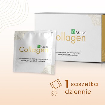 Akuna Collagen, saszetki z proszkiem, 30 szt.
