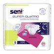 Seni Super Quatro, pieluchomajtki dla dorosłych, rozmiar S, 10 szt.