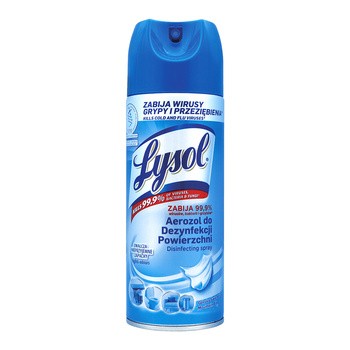 Lysol aerozol do dezynfekcji, zapach górska świeżość, 400 ml