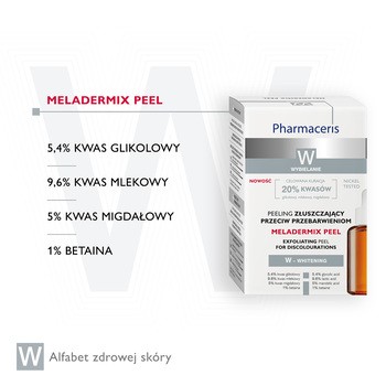 Pharmaceris W Meladermix Peel, peeling złuszczający przeciw przebarwieniom, 30 ml