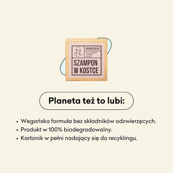 Mydlarnia 4 Szpaki, uniwersalny szampon w kostce, 75 g