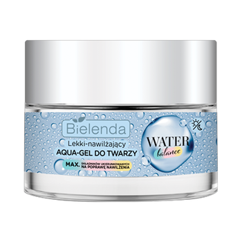 Bielenda Water Balance, lekki nawilżający aqua-gel do twarzy, 50 ml