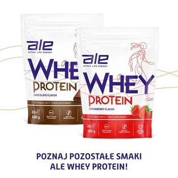Zestaw 3x ALE Whey Protein Vanilla Flavor