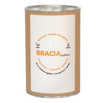 Bracia Mydlarze, puder do kąpieli, Argania i różowy pieprz, 300 g