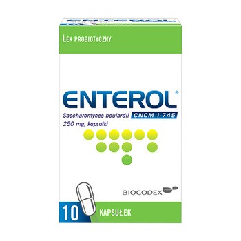 Enterol, 250 mg, kapsułki, 10 szt