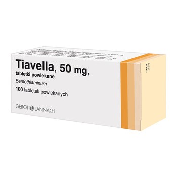 Tiavella, 50 mg, tabletki powlekane, 100 szt.