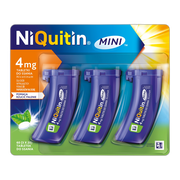 Niquitin Mini, 4 mg, tabletki do ssania, 60 szt. (3 poj. x 20 szt).