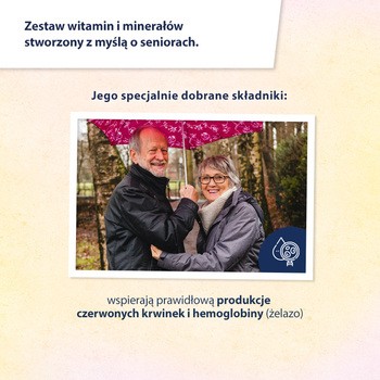 Vita-miner Senior, drażetki dla osób po 50 roku życia, 60 szt.