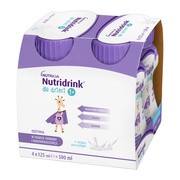 Nutridrink dla dzieci, płyn, smak neutralny, 4 x 125 ml