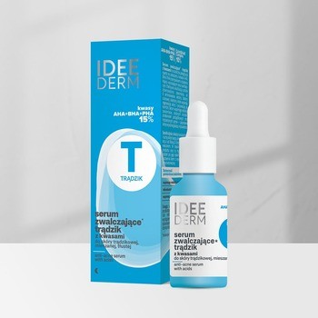 Idee Derm, serum zwalczające trądzik z kwasami, 30 ml