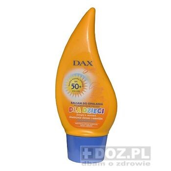 Dax Sun, balsam do opalania, SPF 50+, dla dzieci, 150 ml