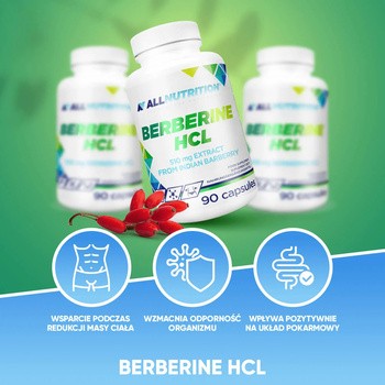 Allnutrition Berberine HCL, kapsułki, 90 szt.