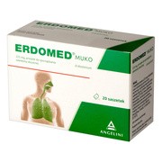 Erdomed Muko, 225 mg, proszek do sporządzania zawiesiny doustnej, 20 saszetek