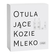 Zestaw Ziaja Kozie Mleko, krem 2 odżywczo-wygładzający, 50 ml + mleczko do ciała, 400 ml + kremowy żel myjący, 500 ml + krem do rąk i paznokci, 50 ml