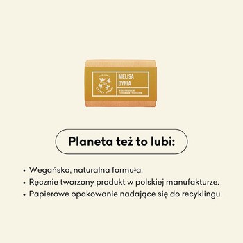 Mydlarnia 4 Szpaki, Melisa i Dynia, naturalne mydło peelingujące, 320 g