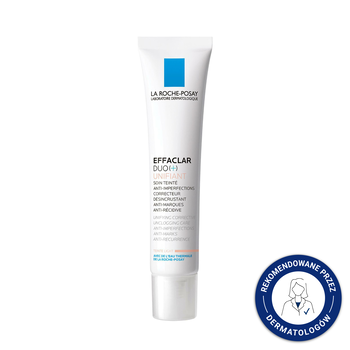 La Roche-Posay Effaclar Duo+ Unifiant, tonujący krem zwalczający niedoskonałości, light, 40 ml