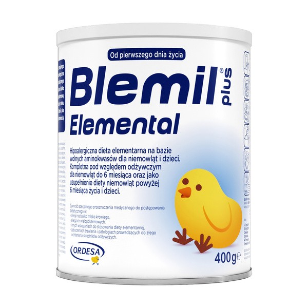 Blemil plus Elemental, la nueva fórmula para lactantes con alergias  alimentarias severas