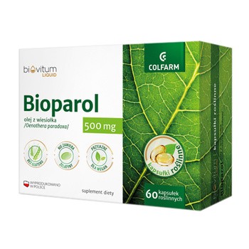Biovitum Liquid Bioparol, kapsułki roślinne, 60 szt.