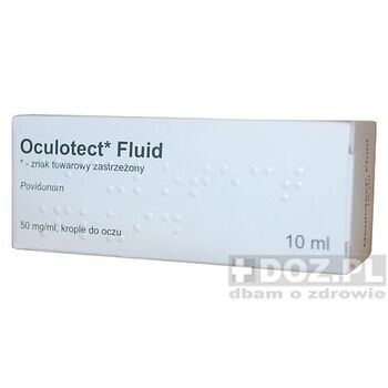 Oculotect Fluid, 5 %, krople do oczu, (import równoległy) 10 ml