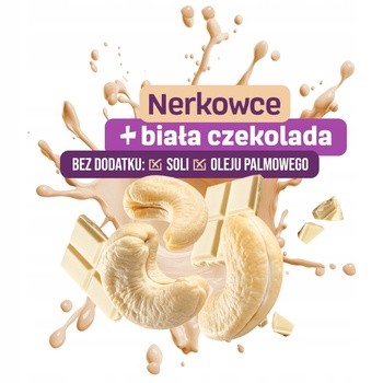 Moreso, krem z nerkowców z białą czekoladą, 190 g