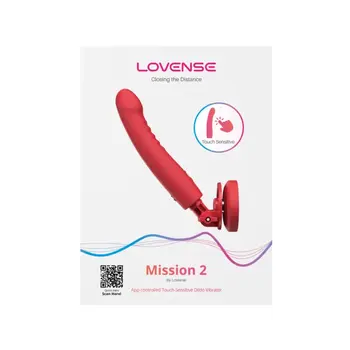 Lovense Mission 2, wibrujące dildo, 1 szt.