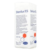 Kompresy niejałowe Sterilux ES, 17-nitkowe, 8 warstwowe, 5 cm x 5 cm, 100 szt.