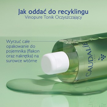 Caudalie Vinopure, tonik oczyszczający, 400 ml