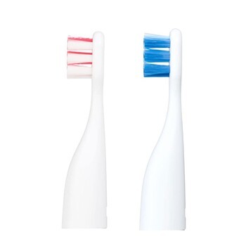 Vitammy Smile, końcówki do szczoteczki, niebiesko-różowe, 2 szt.