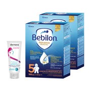 alt Zestaw 2x Bebilon Advance Pronutra 5, Junior dla przedszkolaka, proszek, 1000 g + Dermena Mama, nawilżający balsam do ciała, 200 ml