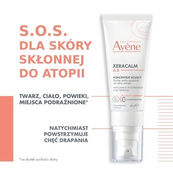 Avene Eau Thermale Xera Calm A.D, koncentrat kojący, 40 ml