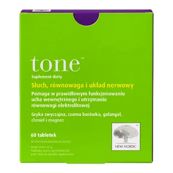 Tone kompleks ziołowy 60 tabletek [New Nordic]