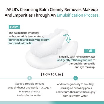 APLB Glutathione Niacinamide Cleansing Balm, balsam do demakijażu z glutationem i niacynamidem, 80 ml