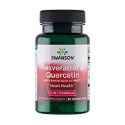Swanson Resveratrol & Quercetin With Grape Seed Extract, kapsułki, 30 szt. https://azcdn.doz.pl/image/d/product/a00dc9b8-scale-180x180.png