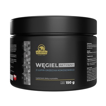 Slavito Węgiel aktywny, proszek, 150 g