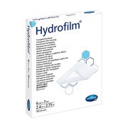 Hydrofilm, przezroczysty opatrunek foliowy, jałowy, 6 cm x 7 cm, 10 szt.        
