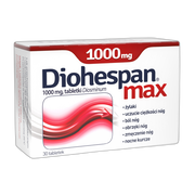 Diohespan max, 1000 mg, tabletki, 30 szt.