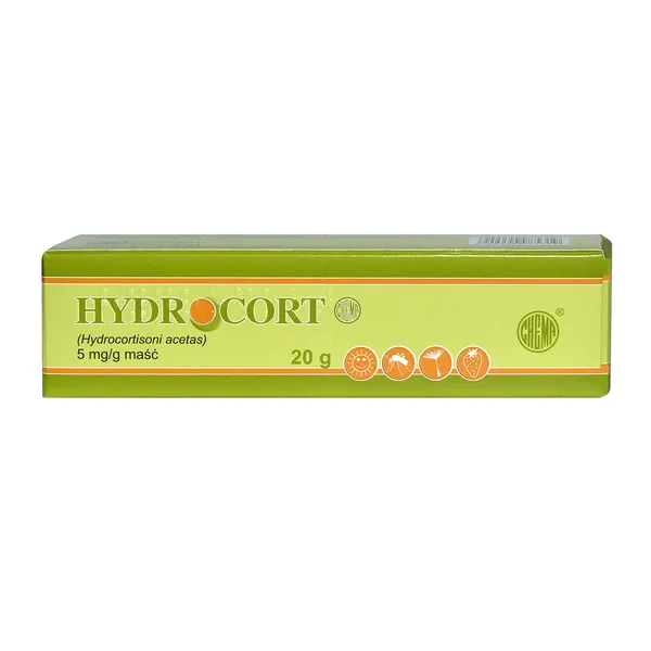 Hydrokortyzonu octan 5 mg/g maść 20 g [CHEMA-ELEKTROMET]
