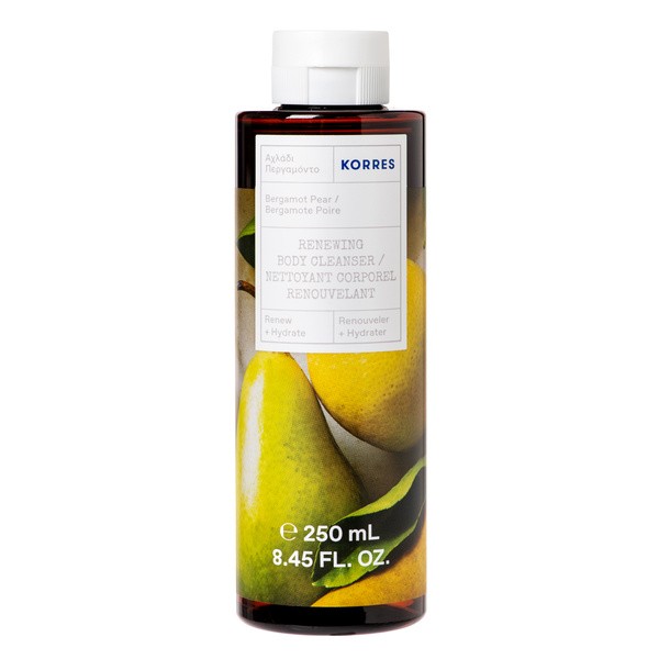 Korres Korres, żel do mycia ciała o zapachu bergamotki i gruszki, 250 ml — Inhaltsstoffe und Bewertung