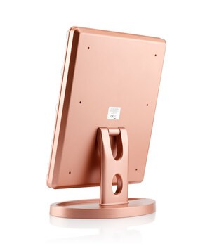 Beautifly Glamour Vue Mirror, podświetlane lusterko do makijażu z regulacją światła LED, 1 szt.