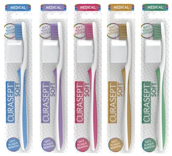 Curasept Soft Medical, szczoteczka do zębów, 1 szt.