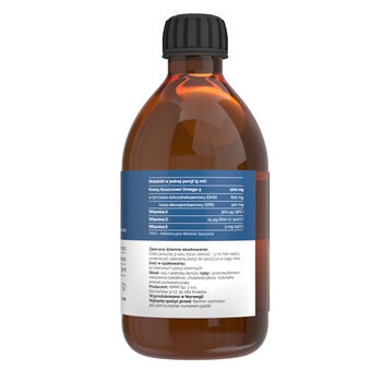 Vitaler's Tran norweski, pomarańczowy, płyn, 250 ml