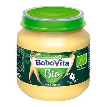 BoboVita Bio, obiadek pasternak, 4 m+, 125 g